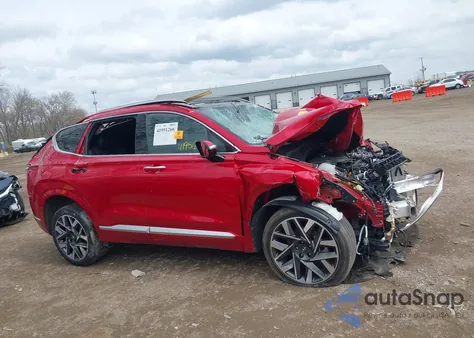 2023 Hyundai Santa Fe Calligraphy из США, поврежденный, VIN 5NMS5DAL4PH509920